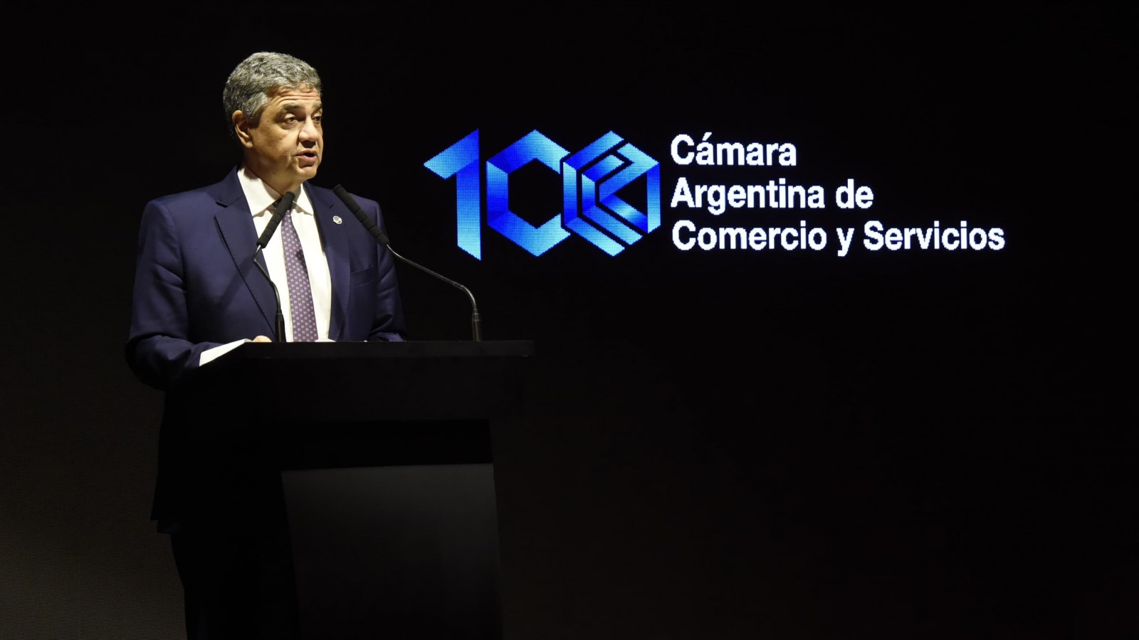 Jorge Macri, en el centenario de la Cámara Argentina de Comercio: "No hay país ni Ciudad viable sin el sector privado como protagonista"